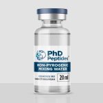 PhD Peptides bacteriostatic water 20ml vial with 0.9% benzyl alcohol
